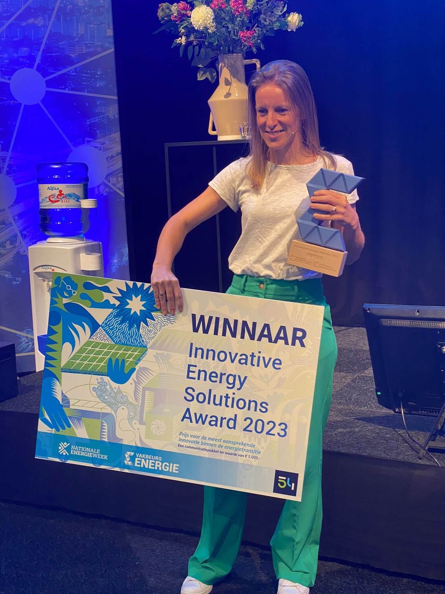 'INNOVATIVE ENERGY SOLUTION' AWARD GOES TO AQUABATTERY